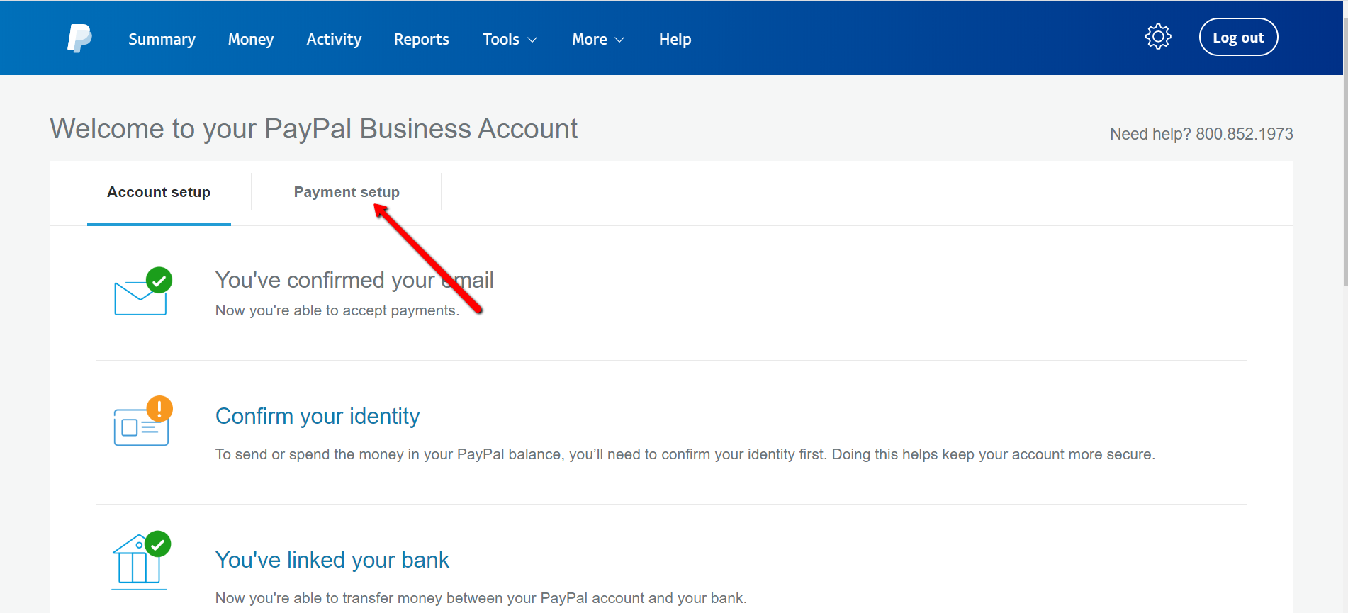 paypal business sign up